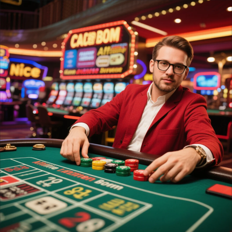 Affiliate marketer promoting niche casinos for higher conversions