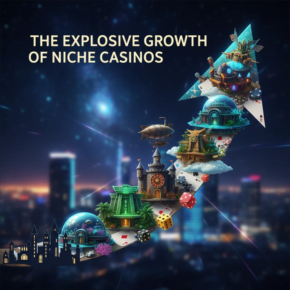 Players enjoying themed niche casino games on specialized online platforms