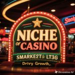 Digital marketing strategy illustration tailored for niche casinos