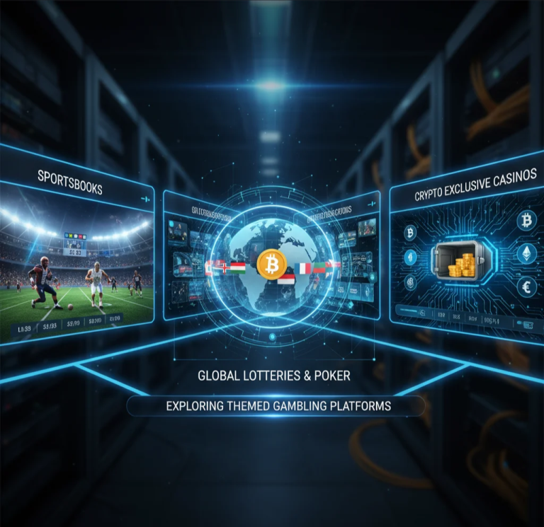 Exploring themed gambling platforms from sportsbooks to crypto-exclusive casinos