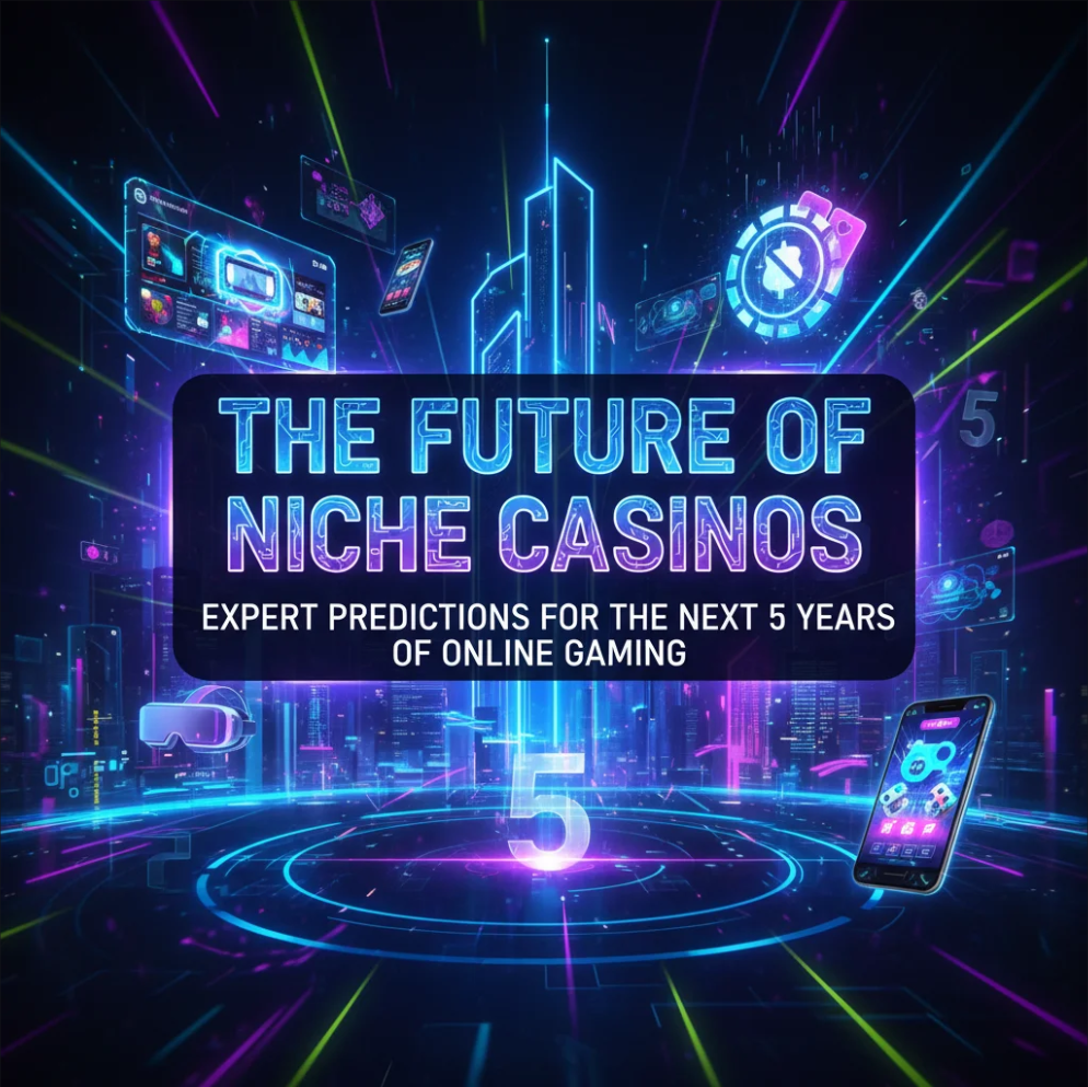 Future of niche casinos with expert predictions for the next 5 years of online gaming