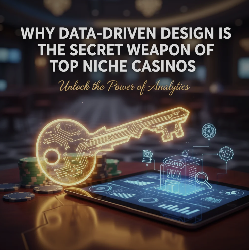 Data-driven casino interface showing personalized player experience and analytics dashboard