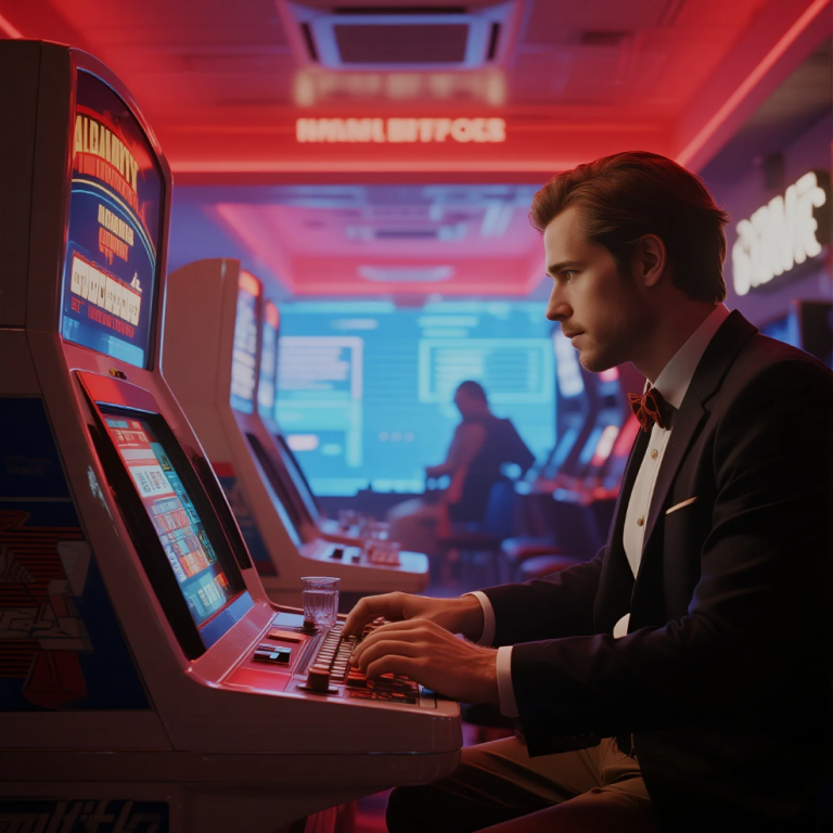 AI-powered algorithm analyzing player behavior in modern niche online casinos