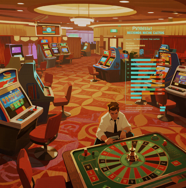 Player enjoying themed niche casino interface on a digital screen