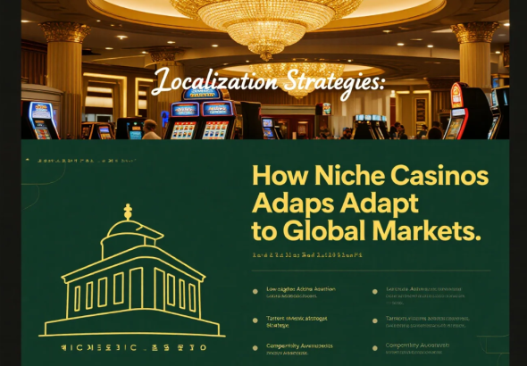 World map with localized casino interfaces, currencies, and cultural design elements representing global casino adaptation