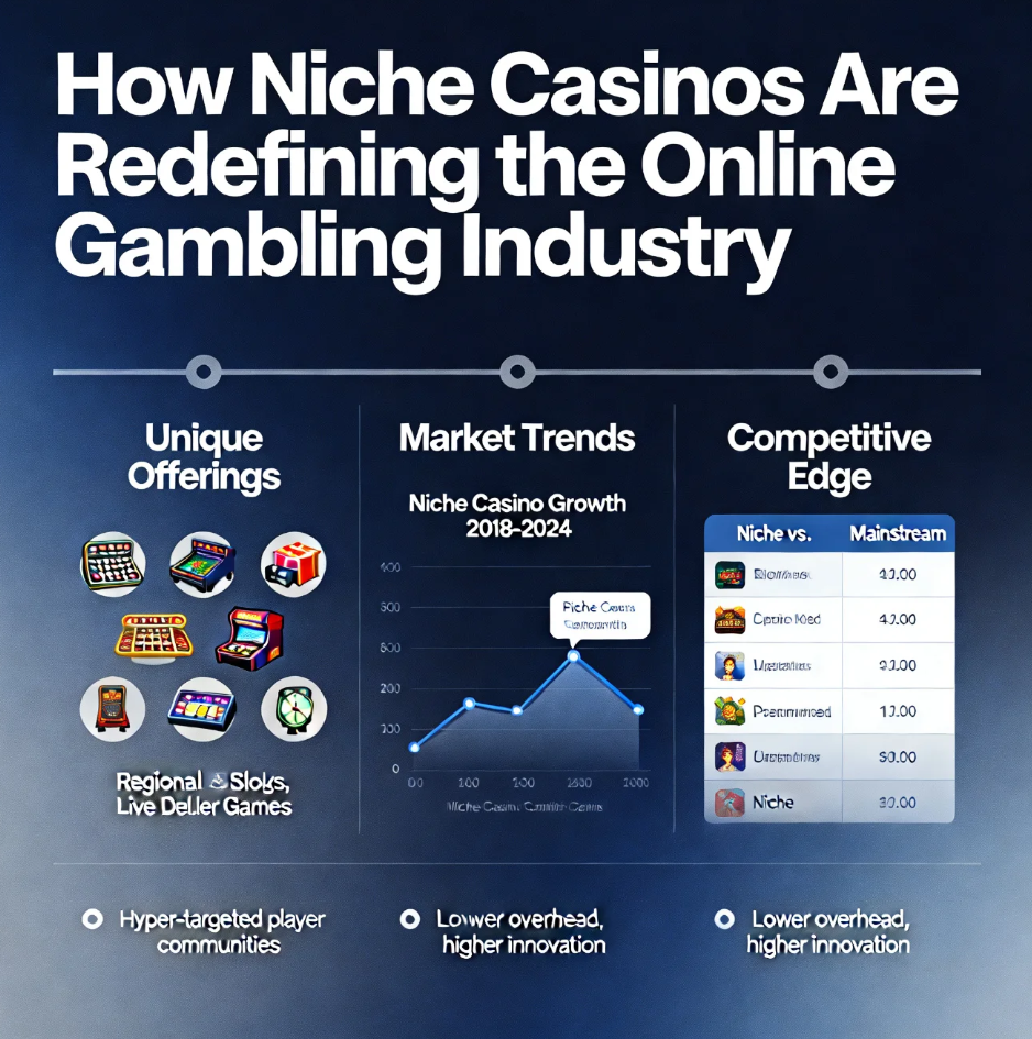 niche online casinos redefining player experience in the digital gambling industry
